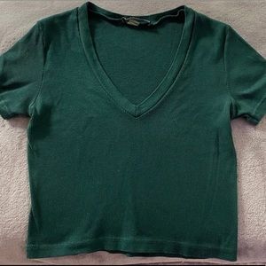 brandy melville ribbed crop top